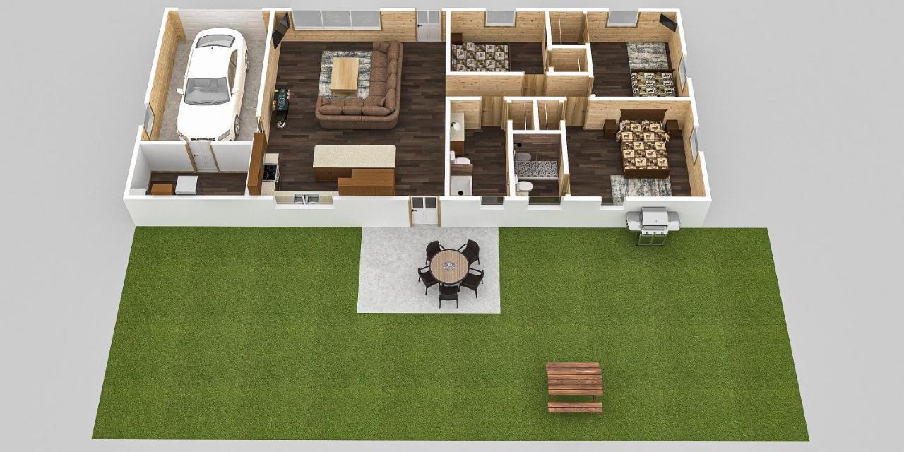 The Brick House: Brand New! 3 Bedroom With Private Driveway Holiday home *